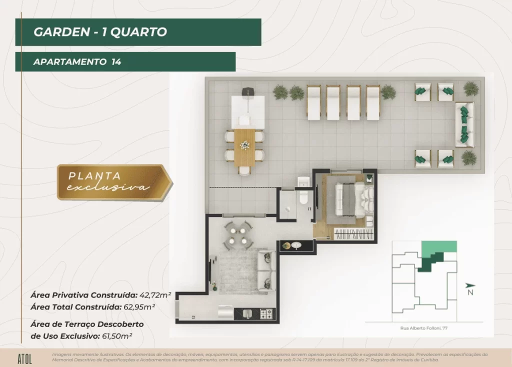1 Quarto - GARDEN - AP 14