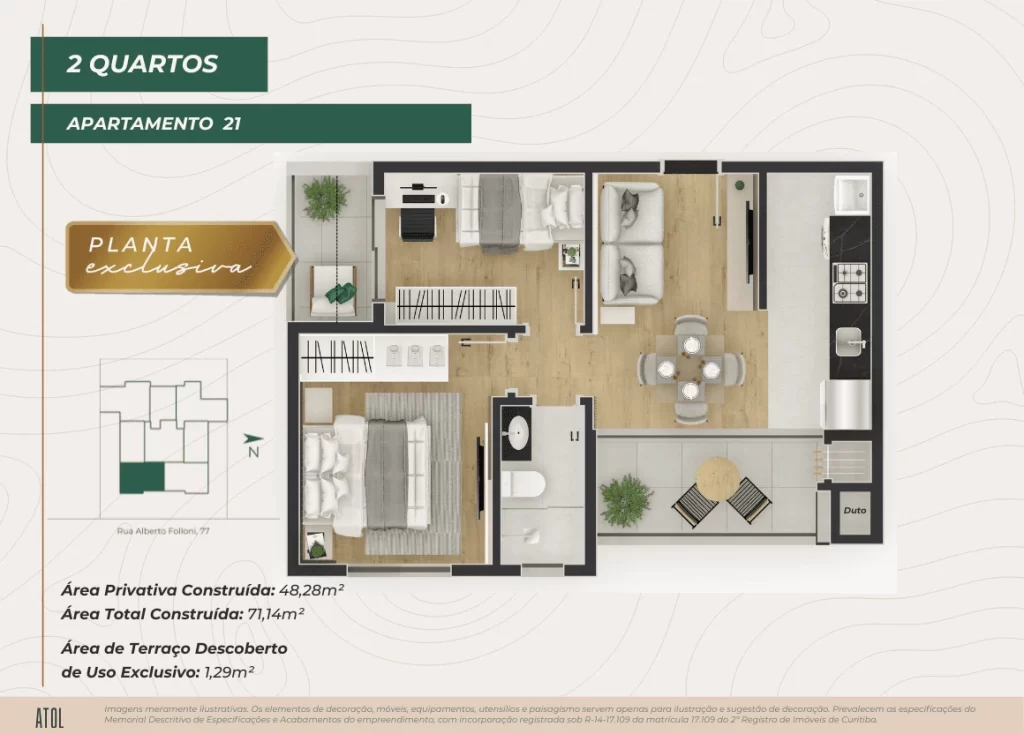 2 Quartos - AP 21