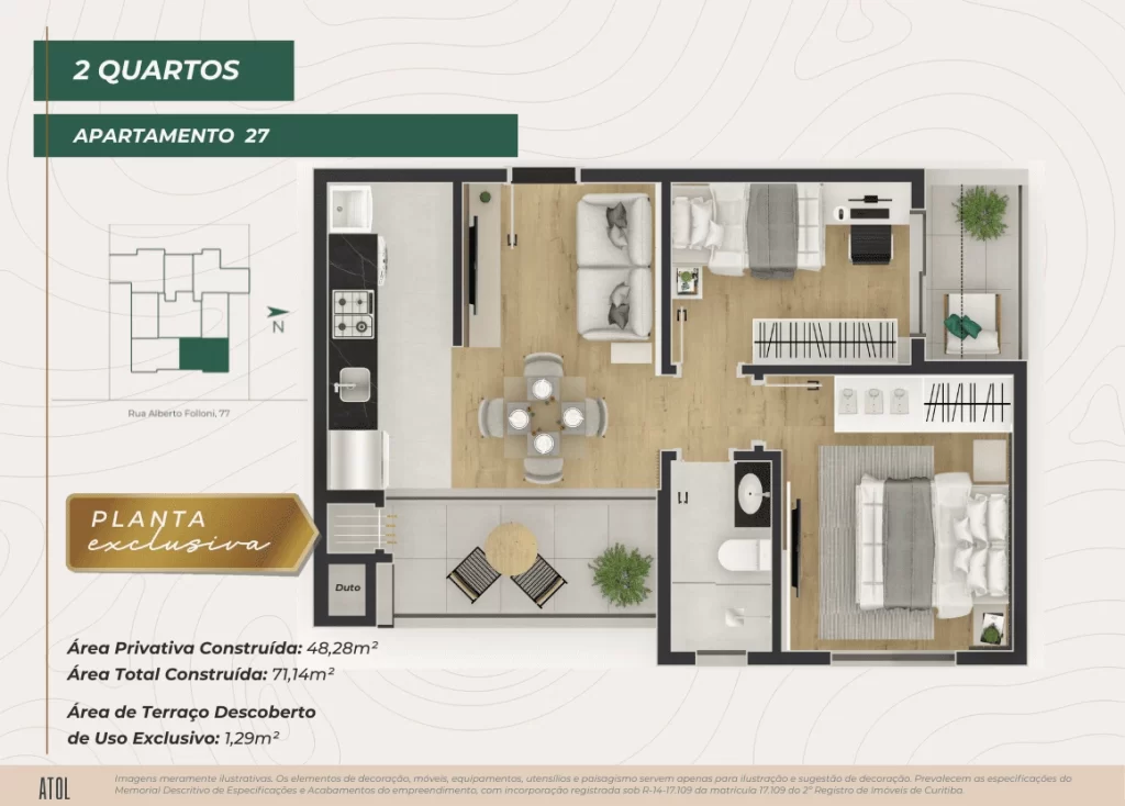 2 Quartos - AP 27