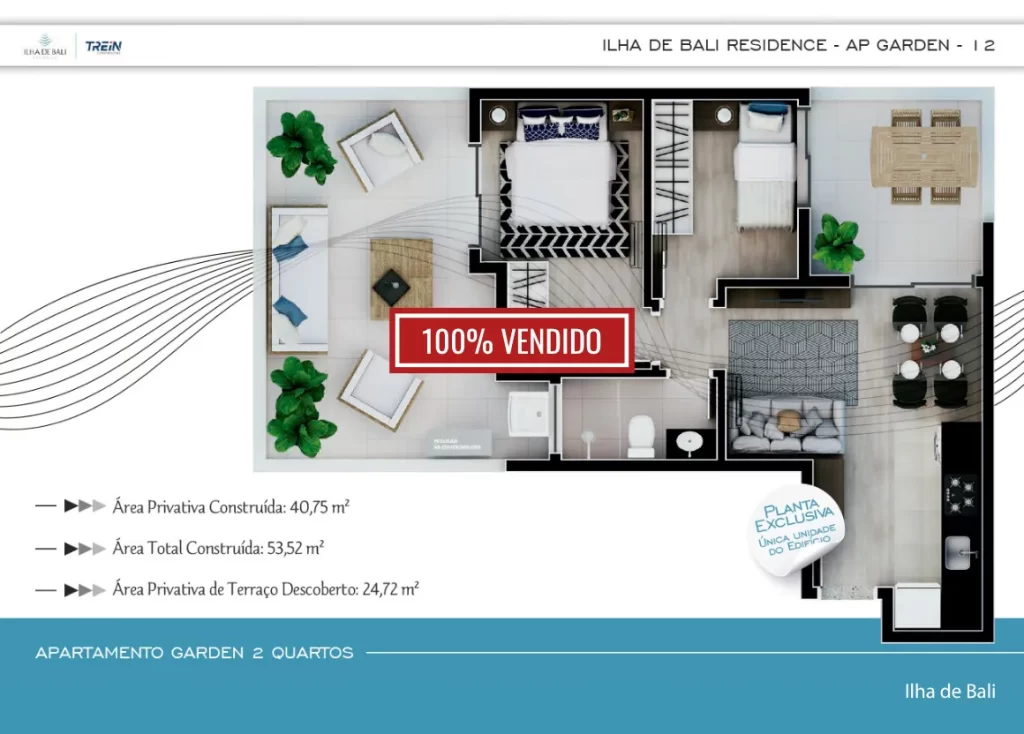 2-APARTAMENTO-GARDEN-2-QUARTOS-12 - VENDIDO